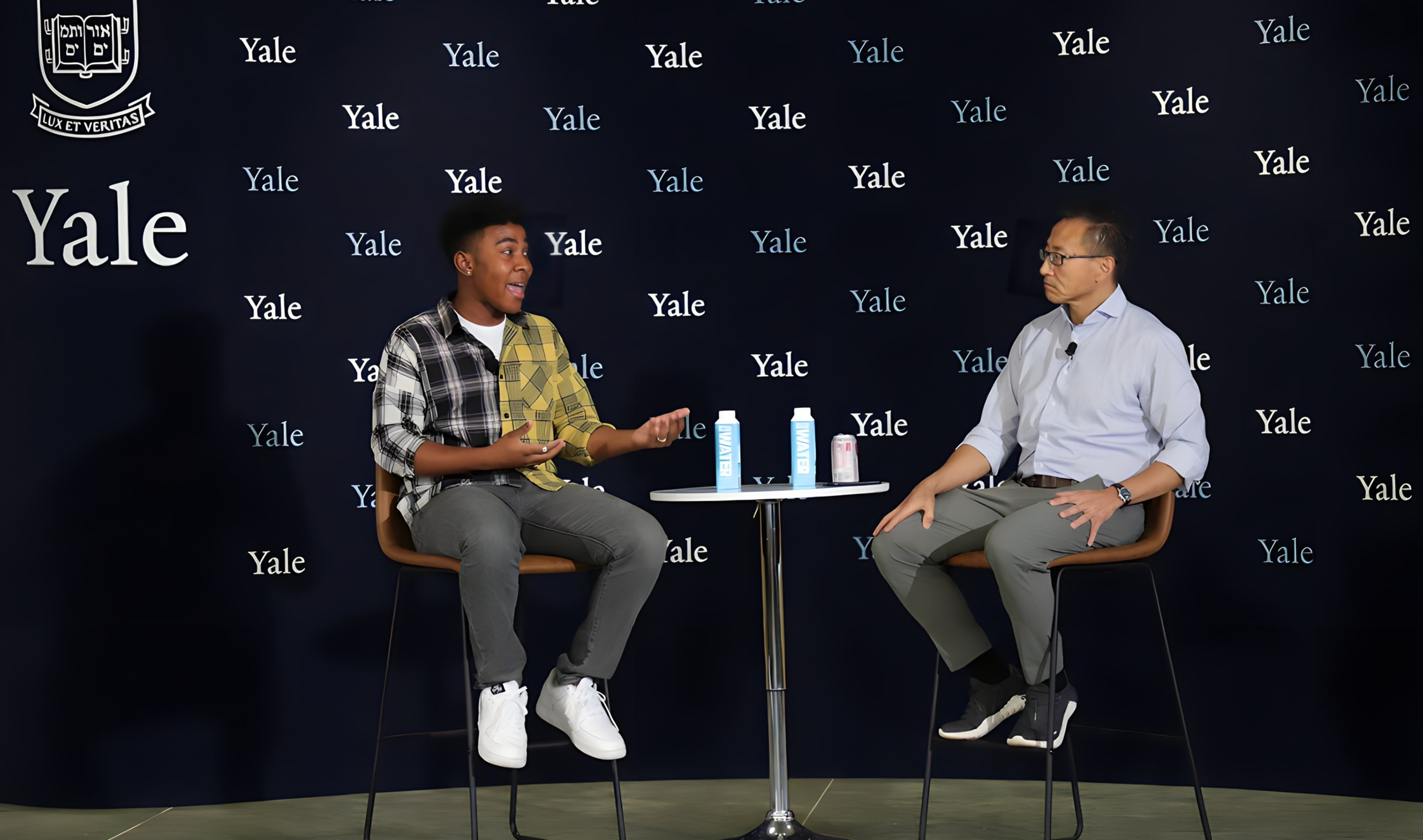 A Yale fireside conversation on stage